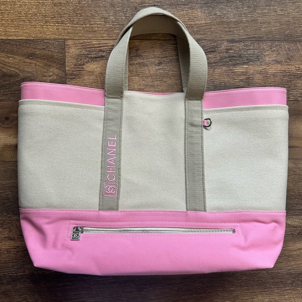 Chanel Sport Canvas Tote